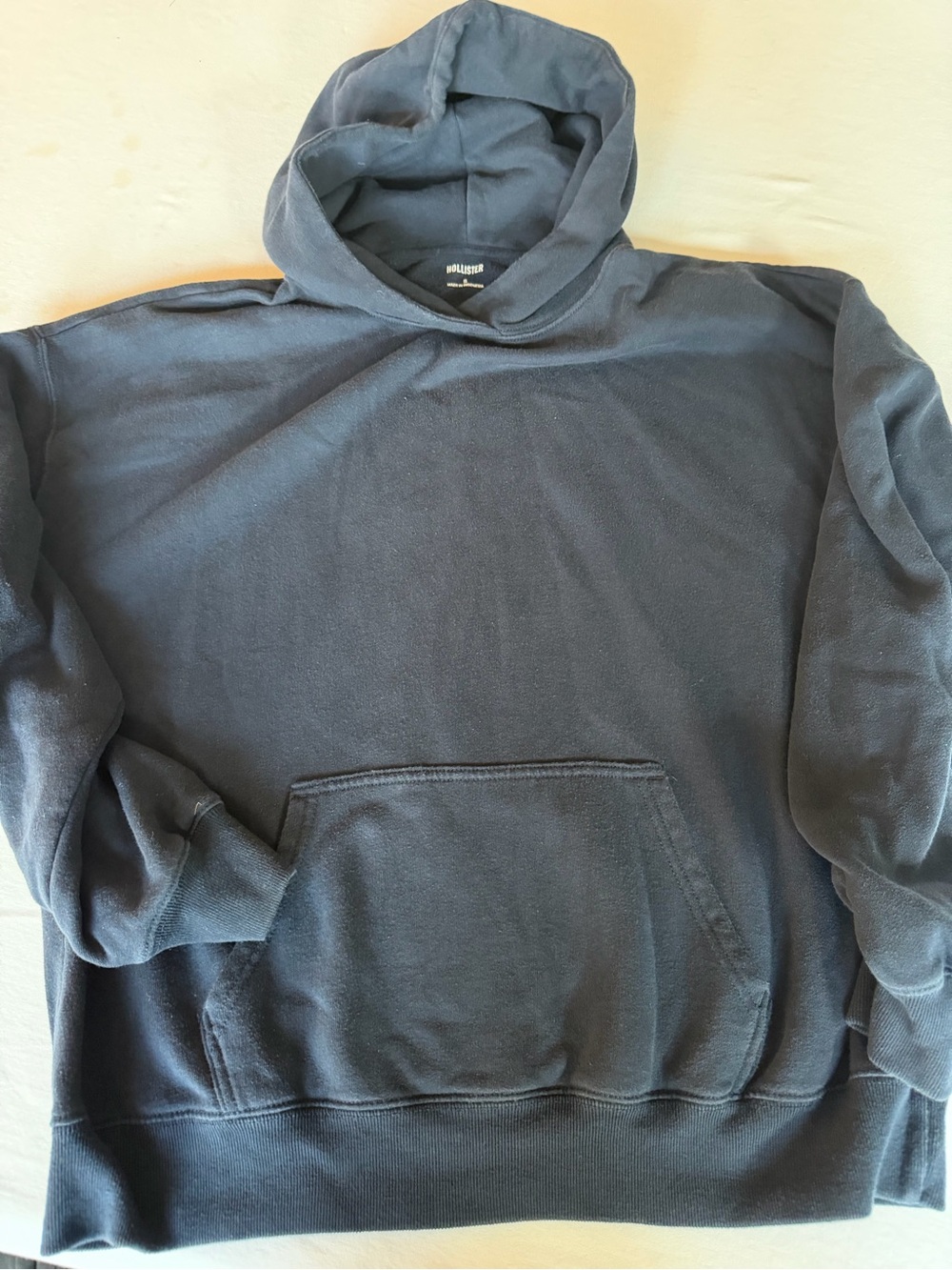 Hollister Navy Hoodie Small